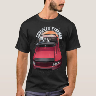 T-shirt Spacex Starman - Ne Panique Pas - Elon Musk