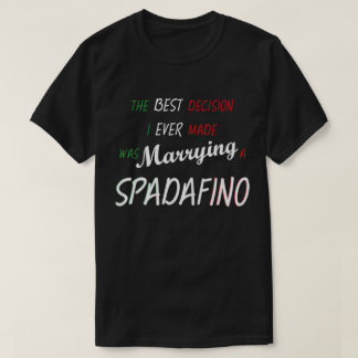 T-shirt SPADAFINO - Meilleure décision