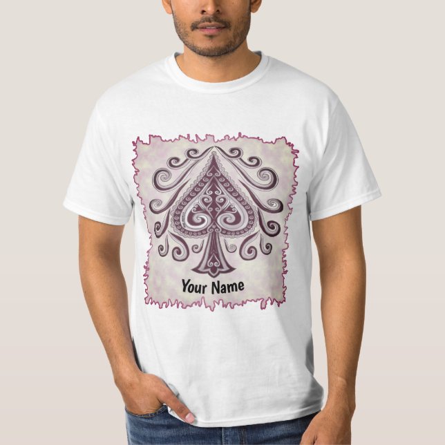 T-shirt Spades poker (Devant)