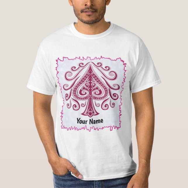 T-shirt Spades poker (Devant)
