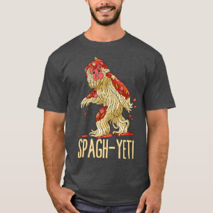 T-shirt Spag-Yeti Spaghetti Spagyeti Funny Ramen Noodle Pa