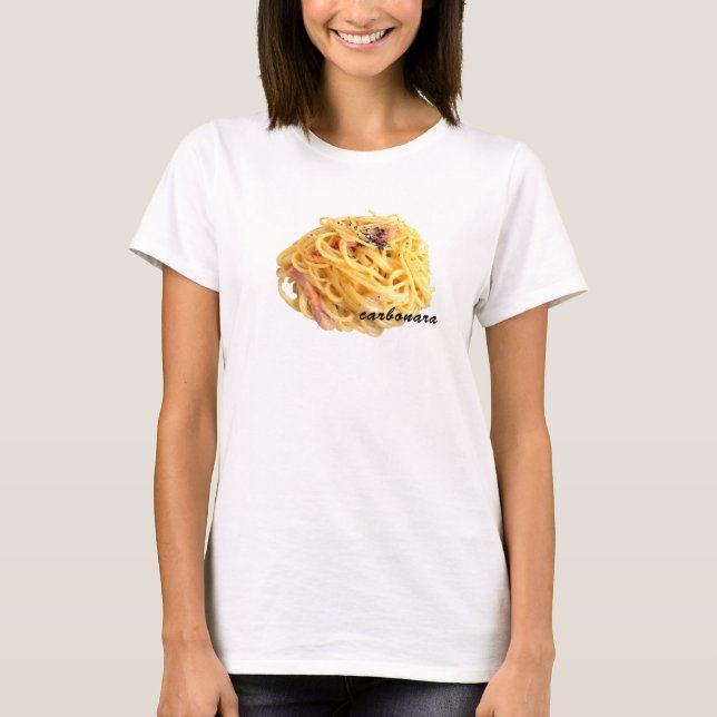 T-shirt Spaghetti Carbonara (Devant)