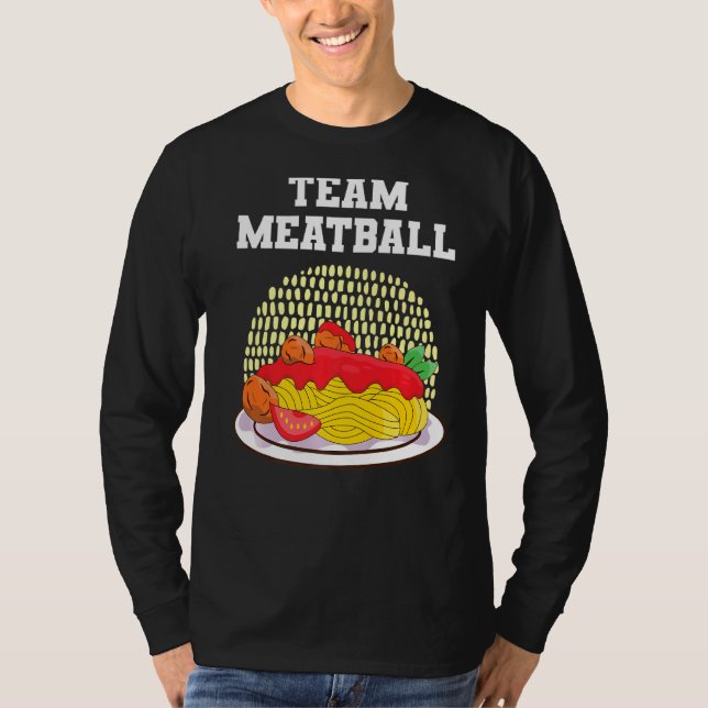 T-shirt Spaghetti Et Boulettes De Meatball (Devant)