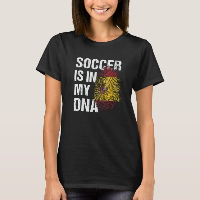 T-shirt Spain Soccer Spanish Football España Futbol 2 (Devant)