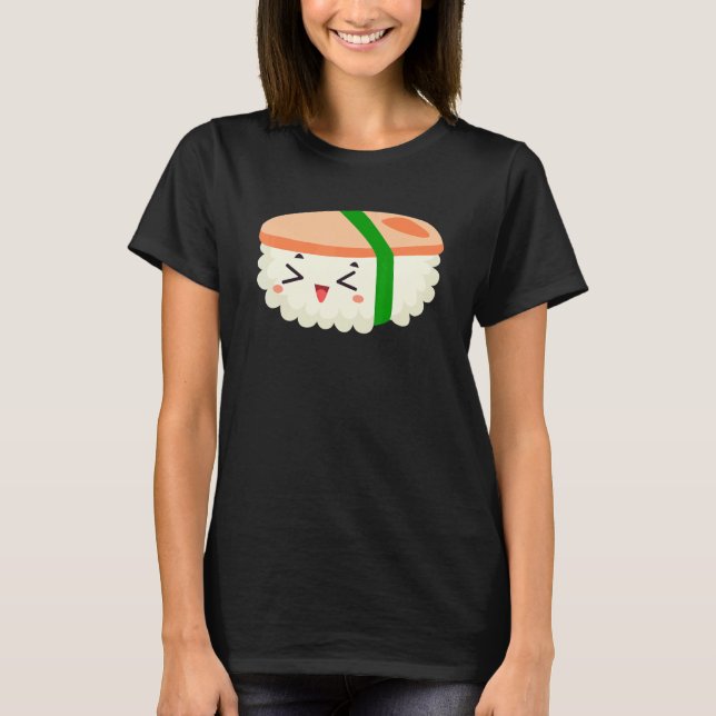 T-shirt Spam Musubi Food Instruction Diagram Japanese Hawa (Devant)