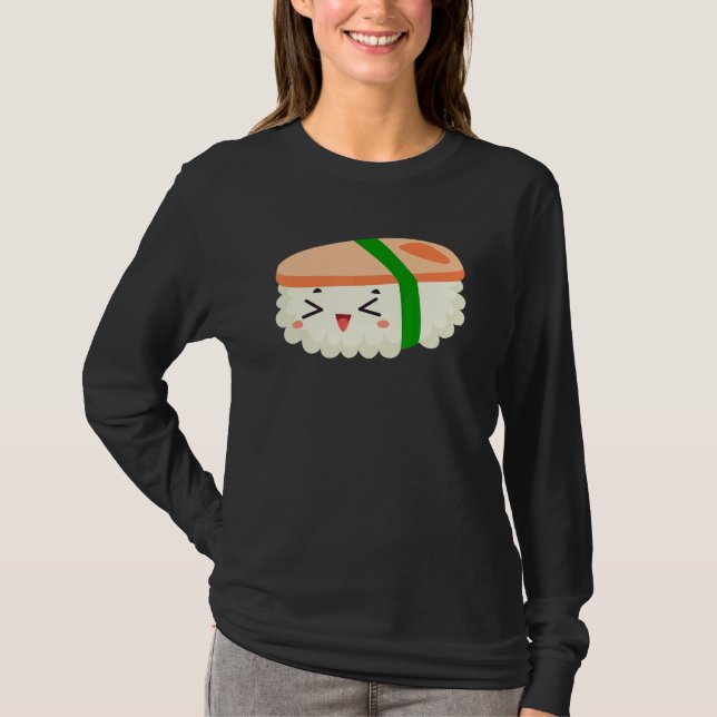 T-shirt Spam Musubi Food Instruction Diagram Japanese Hawa (Devant)