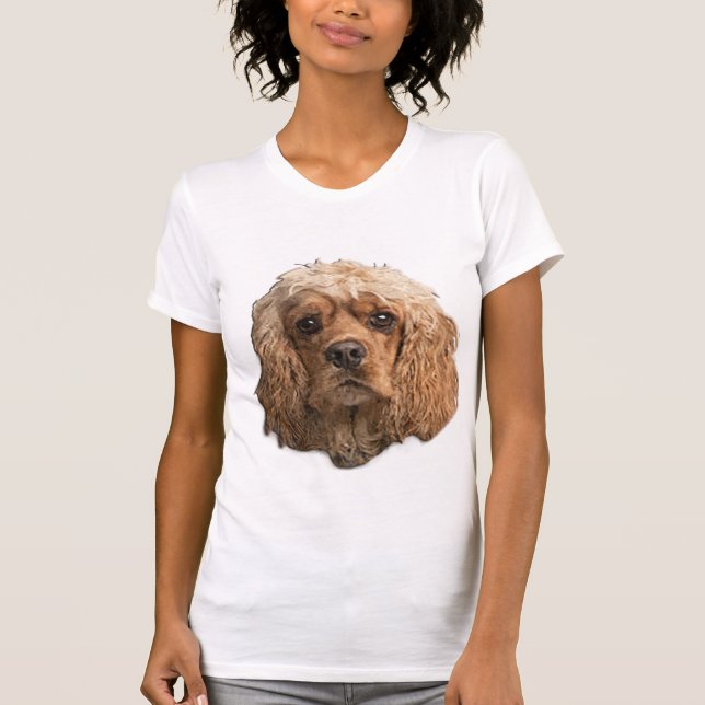 T-shirt spaniel Cocker (Devant)