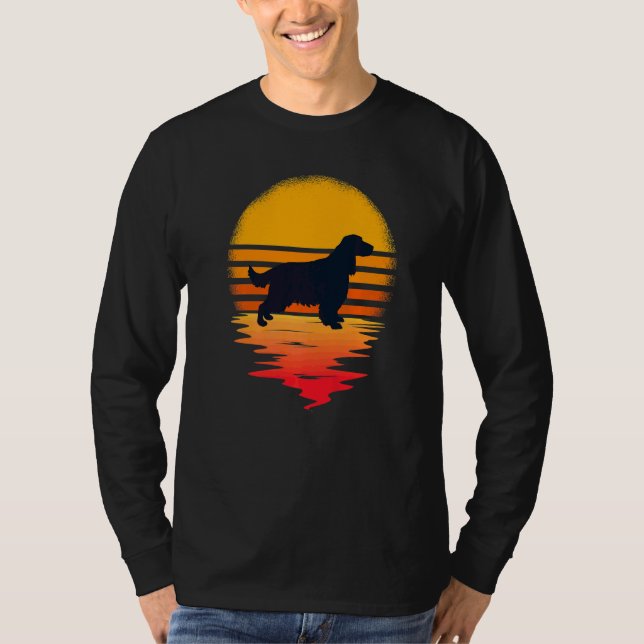 T-shirt Spaniel Cocker Anglais Race de Chien  4 (Devant)