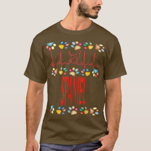 T-shirt SPANIEL I Love My SPANIEL Chien Propriétaire Maman