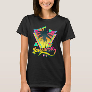 T-shirt Spanis Vacances d'été Canaries Îles Lanzarote