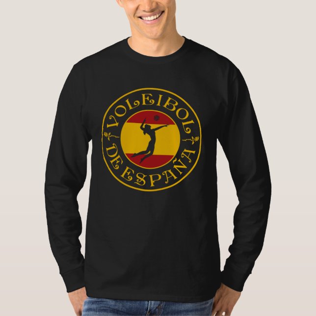 T-shirt Spanish Volleyball Roundel (Devant)