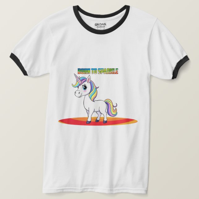 T-shirt Sparkle Squad Leader (Design devant)