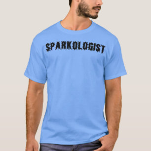 T-shirt Sparkologue Funny Electricien Premium