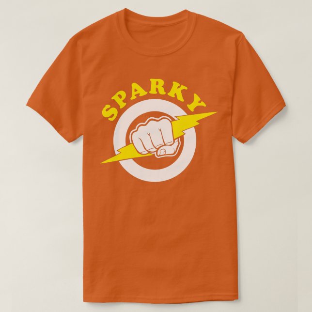 T-shirt Sparky Electrician Sparky (Design devant)