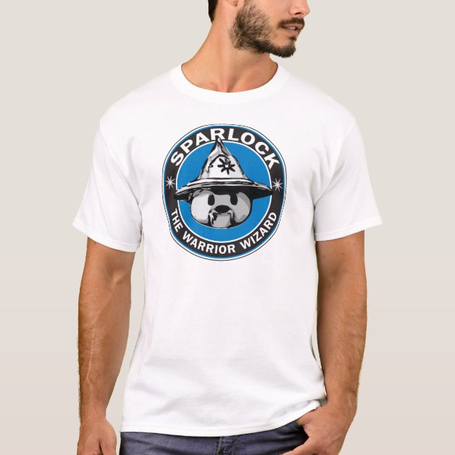 T-shirt Sparlock le magicien de guerrier (Devant)