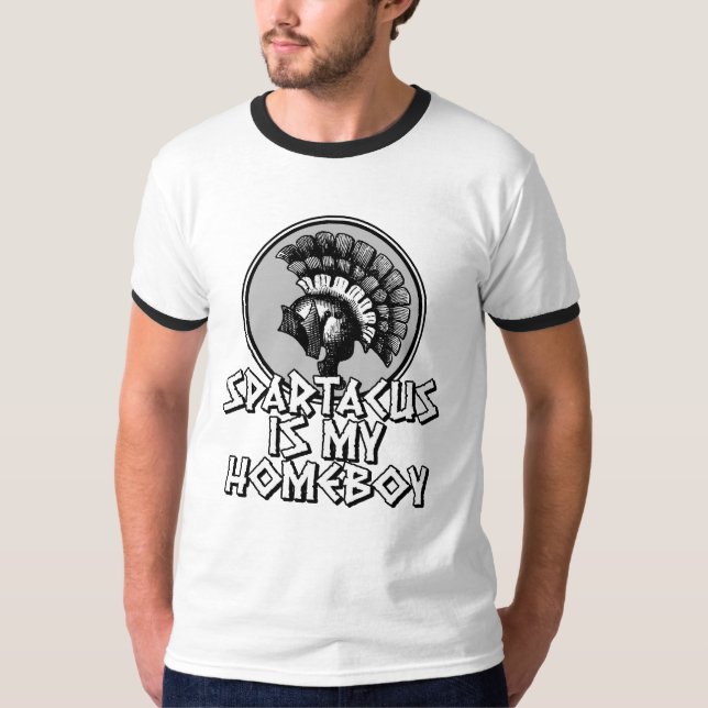 T-shirt Spartacus est mon Homeboy (Devant)