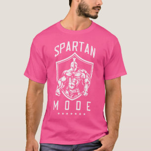 T-shirt Spartan Workout Mode Fitness Gym Sparta Bodybuildi