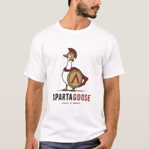 Spartaoie – Jeu de mots drôle sur une oie spartiat