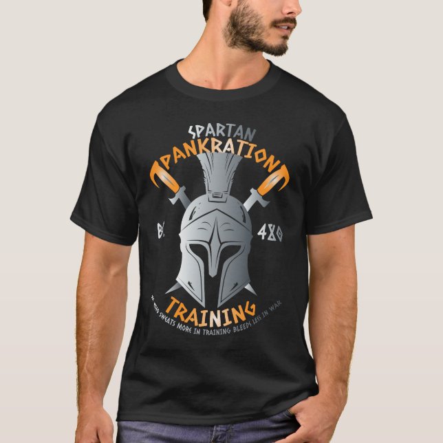 T-shirt Sparte Pankration Training BC.480 (Devant)