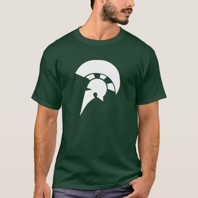 T-shirt spartiate de pictogramme (Devant)