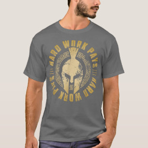 T-shirt Spartiate entraînement Salle de gym Fitness dur tr