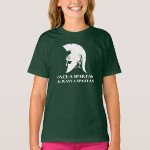 T-shirt Spartiate Forte Une Fois Spartiate Toujours Sparti