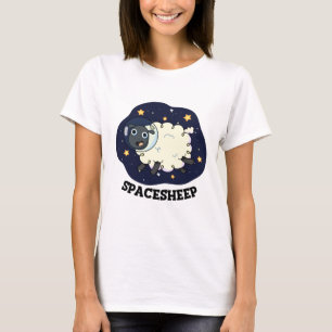 T-shirt Spatial Sheep Drôle Astronaut Sheep Pun