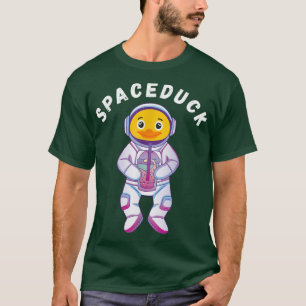T-shirt Spatiale Rubber Canard Boba Thé Buvette Buvette Th