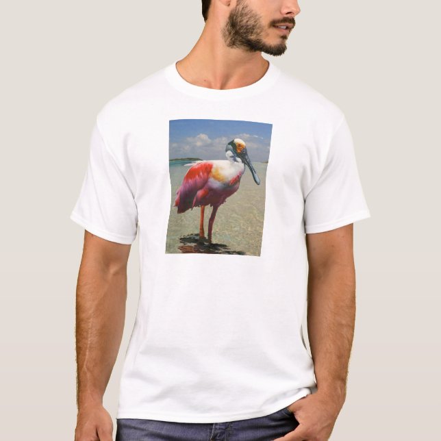T-shirt Spatule rose par le Bock de William (Devant)