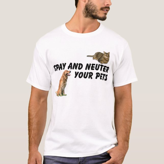 T-shirt Spay et Neuter (Devant)