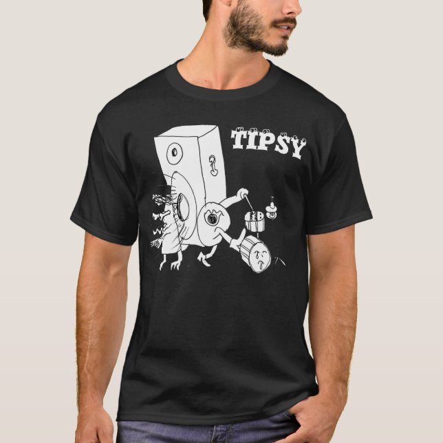 T-shirt speaker_monster, POMPETTE (Devant)