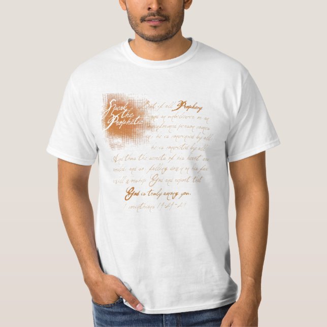 T-shirt speaktheprophetic (Devant)