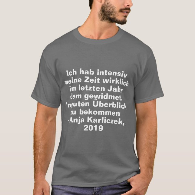 T-shirt Spécial Anja Karliczek (Devant)
