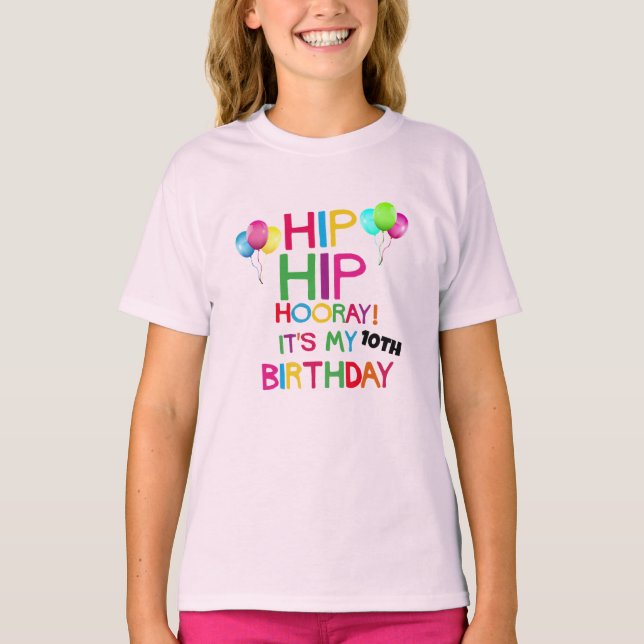 T-shirt Special Birthday Custom Age (Devant)
