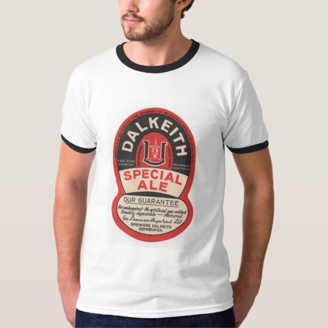 T-shirt spécial de bière anglaise de Dalkeith (Devant)