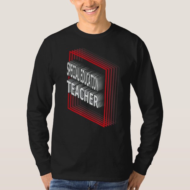 T-shirt Special Education Teacher Job Title Appreciation R (Devant)