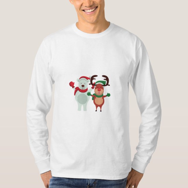 T-shirt spécial Noël (Devant)