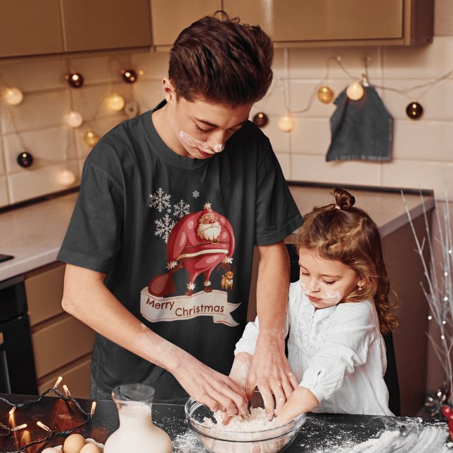 T-shirt Spécial Noël des amoureux des animaux de compagnie (Créateur téléchargé)