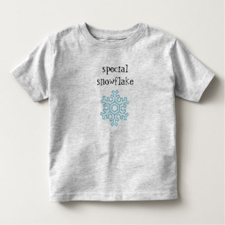 T-shirt spécial pour tout-petits Snowflake