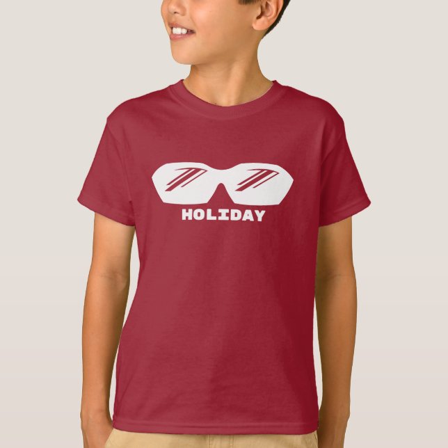T-shirt Special vacances (Devant)