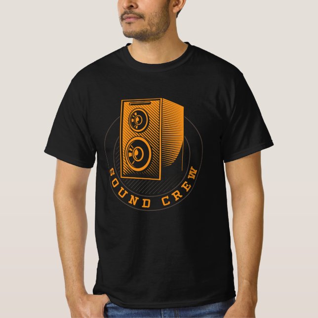 T-shirt SPÉCIALISATEUR D'ÉQUIPAGE DU SON Audio Specialist (Devant)