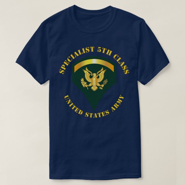 T-shirt Spécialiste 5e classe SP5 (Design devant)