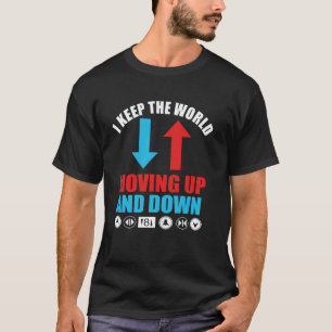 T-shirt Spécialiste de la réparation de mécanicien d'ascen