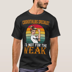 T-shirt Spécialiste de l'accréditation C'est pour le fai