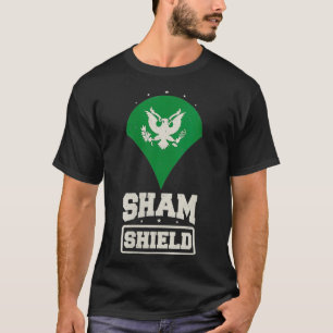 T-shirt Spécialiste de l'armée de femmes Rank Sham Shield