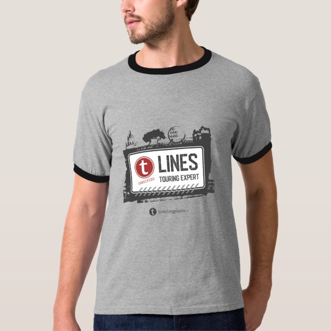 T-shirt Spécialiste des lignes (Devant)