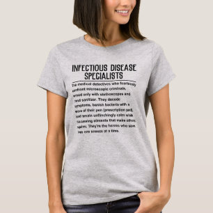 T-shirt Spécialiste des maladies infectieuses