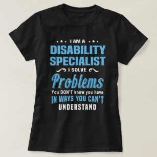 T-shirt Spécialiste des personnes handicapées