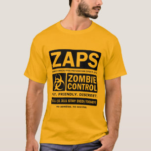 T-shirt Spécialiste en prévention d'apocalypse de zombi