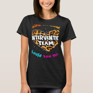 T-shirt Spécialiste Enseignant Équipe d'intervention Para 